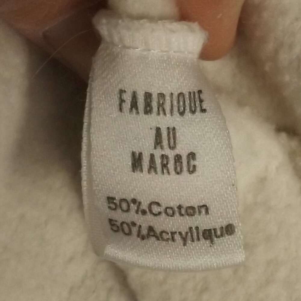 GERMAN Novelty/Souvenir Sweatshirt, L, White, Last one turn off the lights, 1989 - Picture 13 of 14